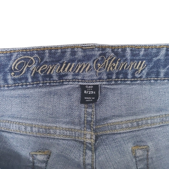 Gap 1969 Premium Skinny Jeans Size 8 - Picture 6 of 14